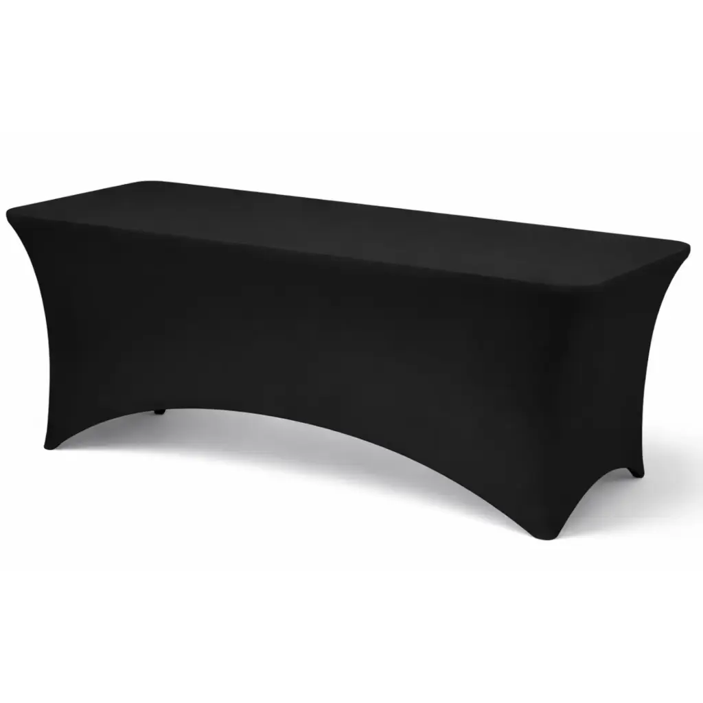 Housse noire table 180