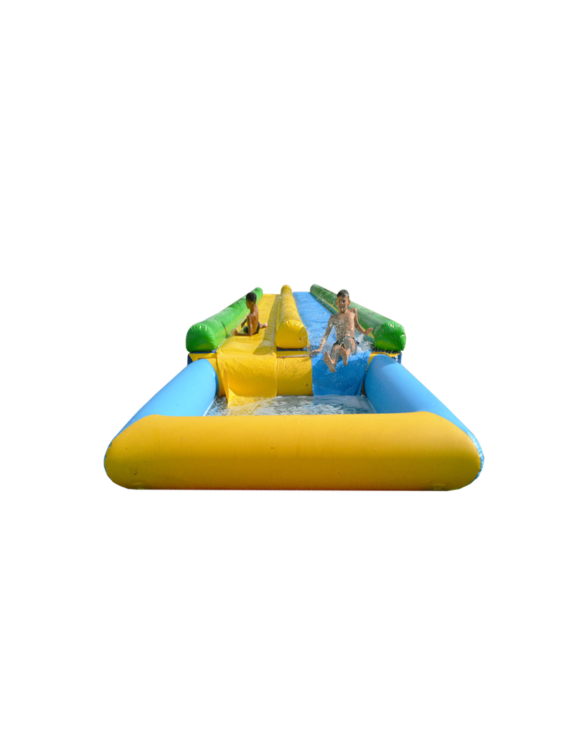 Piscine pour ventriglisse avec matelas 4x4m