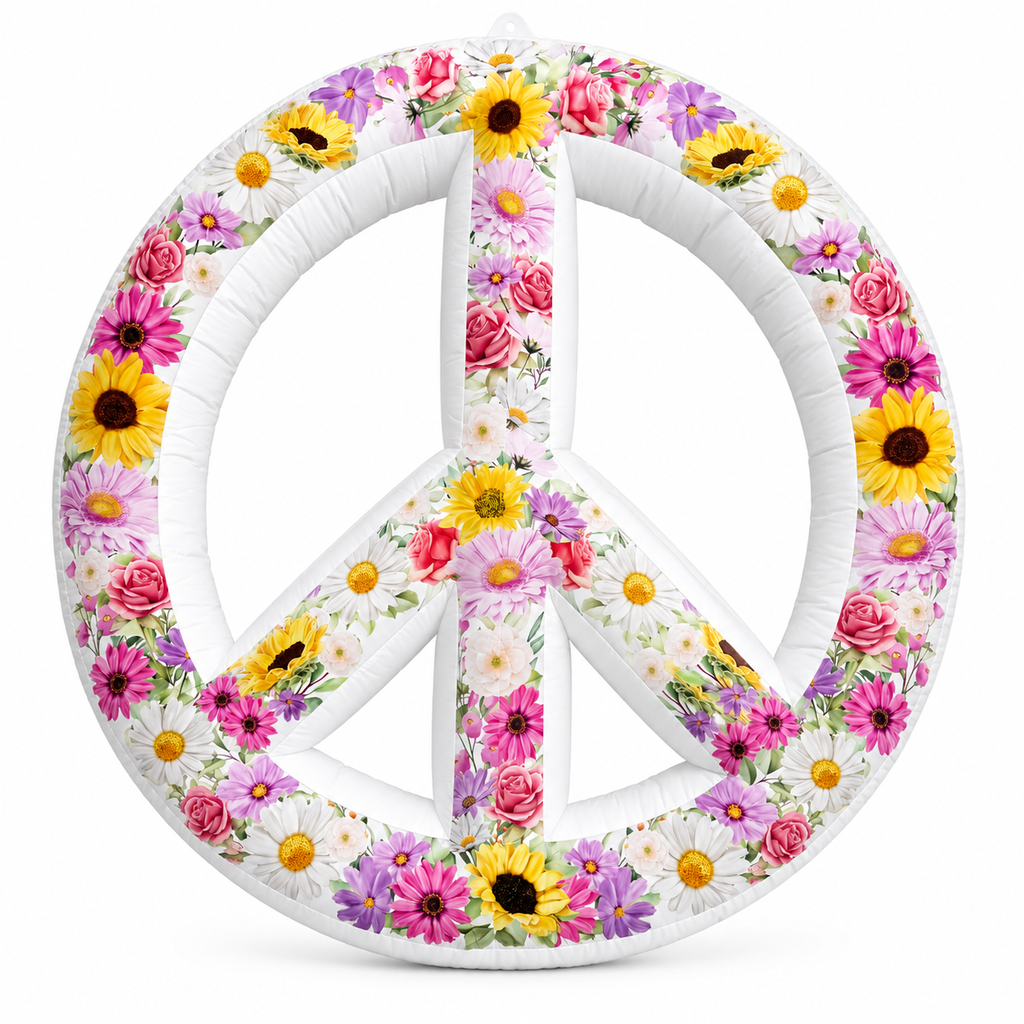 Symbole de la Paix Fleuri