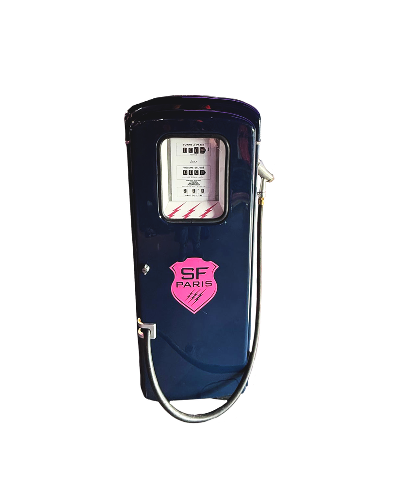 Pompe à bière aux couleurs du stade français 
