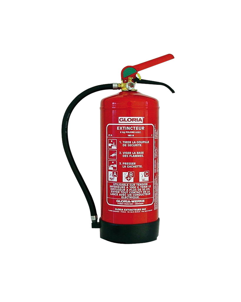 Extincteur à poudre A, B, C