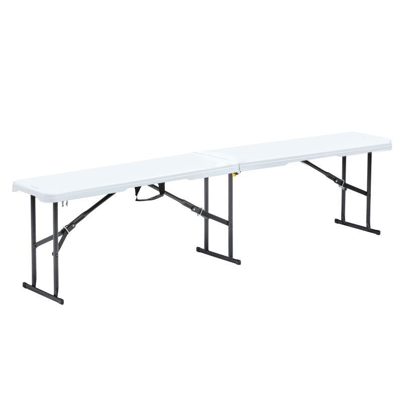 Banc blanc 180cm