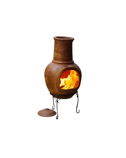 [R2039] Brasero terre cuite 