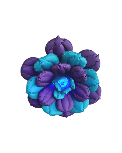 [GD7012] Fleur violette et bleue 