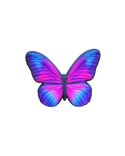 [GD7021] Papillon bleu et violet 