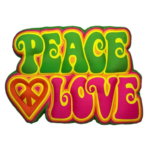 [GD7069] Peace and Love Coloré